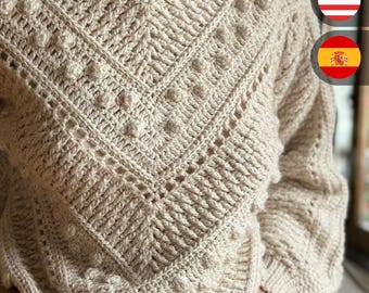 Sweater Nieve – Advanced Crochet Course (PDF + Videos)