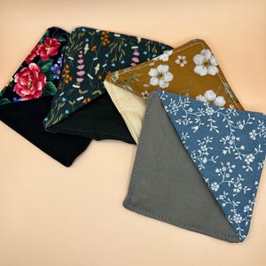 Handmade Fabric Corner Bookmarks