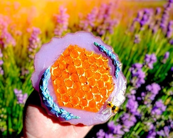 Honey Bee Soap, Lavender, Lemon, Strawberry