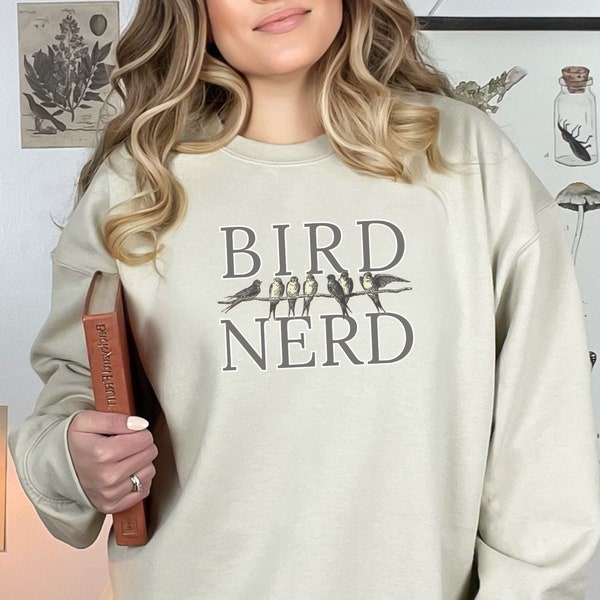 Bird Nerd Sweatshirt Backyard Birds Oddly Specific Shirt Gift for Birders Bird Watching Birder Gift Birding Ornithology Bird Sweatshirt