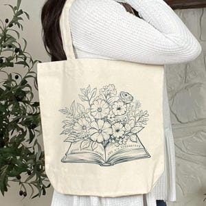 Subtle Fuck Trump Tote Bag Anti Trump Gift Cotton Canvas Book Bag Banned Books Anti Trump Gift Bookcore Not My President Foxtrot Delta Tango