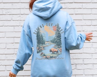 Protect Our Public Lands Sweatshirt Environmental Activism Alt National Parks Hoodie Protect Our Parks People Over Profit Anti Trump Shirt