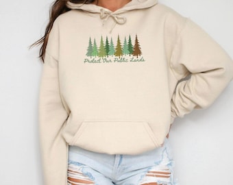 Protect Our Parks Hooded Sweatshirt National Park Hoodie Alt National Park Resist People Over Profits Resistance Shirt Hands Off Protest