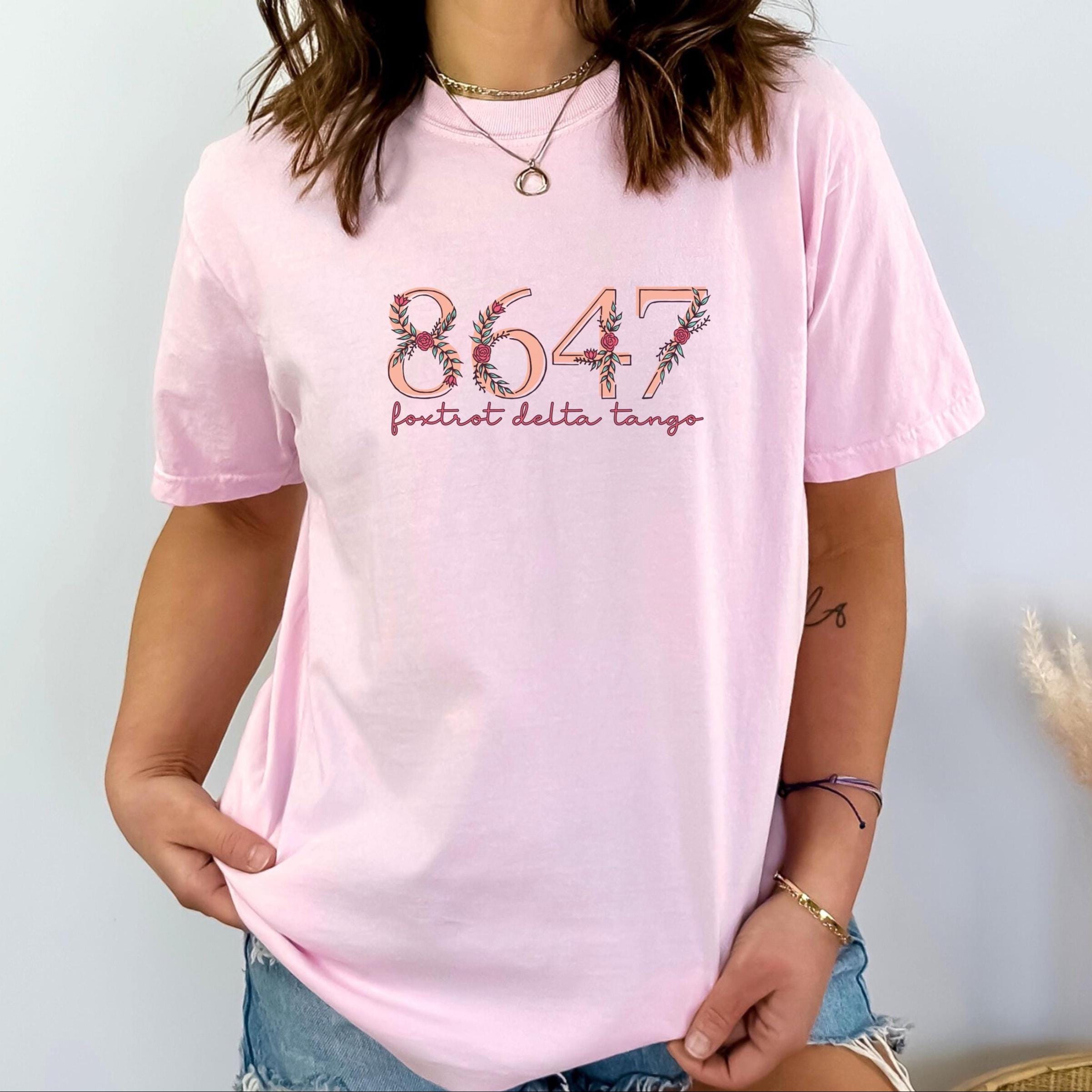 Foxtrot Delta Tango 8647 Shirt Comfort Colors Fuck Trump Shirt Not