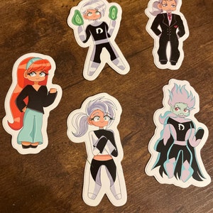 Danny Phantom 3 inch stickers