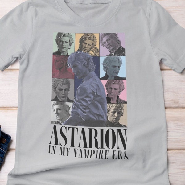 Astarion Eras Baldur's Gate 3 and Taylor Swift Inspired T Shirt - Geek Chic, Gamer & Pop Culture Tee, Funny Nerd Apparel