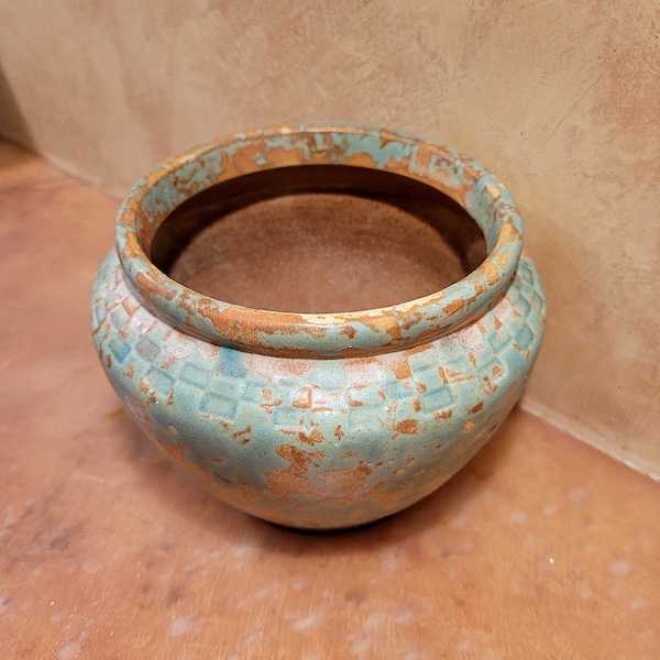 Antique Burley Winter Jardiniere Pottery, Stamped Pottery by Burley Winter, Crooksville Ohio between 1920-1930, Home Decor or Planter