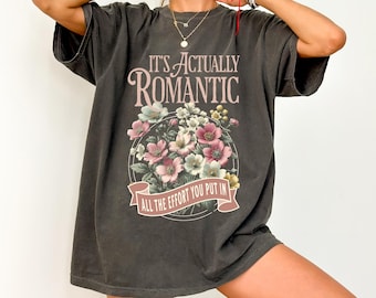 Actually Romantic T-Shirt Swift Graphic Tee TS Inspired Shirt TLOASG Merch Gift For Teen Girl Taylor Fan Concert Shirt For Swift Fan Apparel