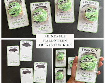 Halloween Party Favors Halloween Birthday Favors For Kids Halloween Printable Tags Halloween Classroom Party Favors Halloween Classroom Gift