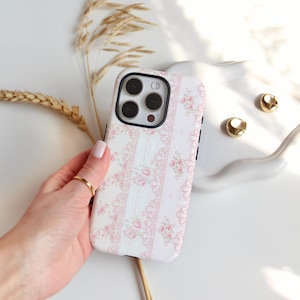Funda Loveshack para Galaxy S25 Plus, funda Coquette para iPhone 17 Pro Max, funda para iPhone 15 para chicas, funda suave para chicas, estética shabby chic, regalos.