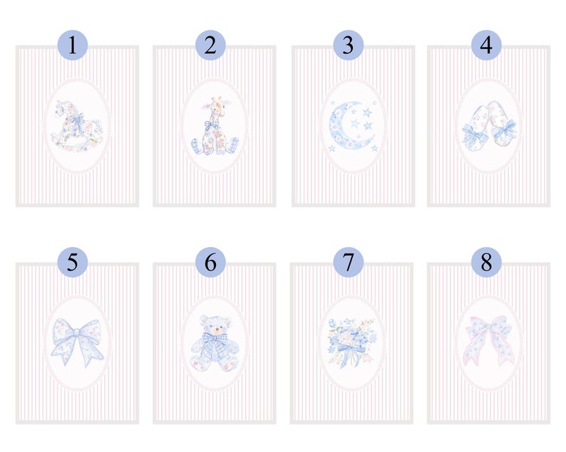 Baby Girl Nursery Prints Baby Girl Wall Art Chinoiserie Nursery Art Girly Nursery Wall Art Coquette Nursery Decor Grandmillenial Prints Pink image 5