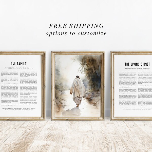 Lds Wall Art - Etsy