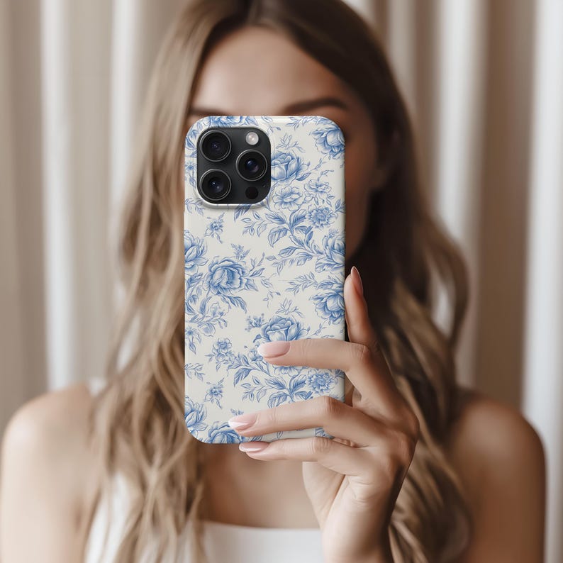 iPhone 17 Air Case Coquette Handyhülle Handyhülle Blaue Schleife Handyhülle iPhone 16 Pro Max iPhone 14 Hülle Gingham Blaue Schleife Bild 10