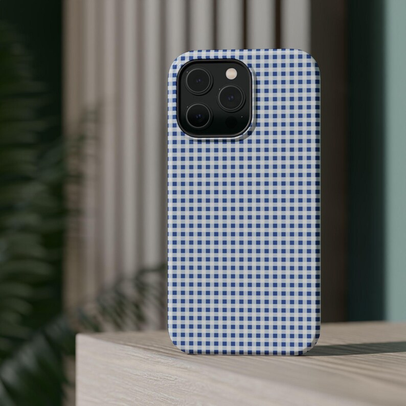 iPhone 17 Air Case Coquette Handyhülle Handyhülle Blaue Schleife Handyhülle iPhone 16 Pro Max iPhone 14 Hülle Gingham Blaue Schleife Bild 11