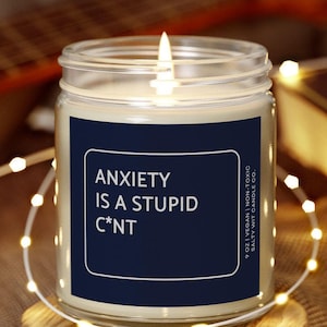 Anti Anxiety Candle Encouragement Gifts For Women Anxiety Candle Gifts For Someone With Anxiety Grounding Encouraging Gift For Best Friend