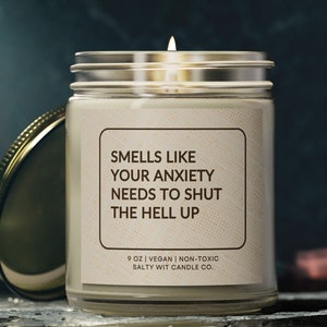 Anxiety Candle Encouragement Gifts For Women Anxiety Candle Gifts For Someone With Anxiety Grounding Encouraging Gift For Best Friend Sister