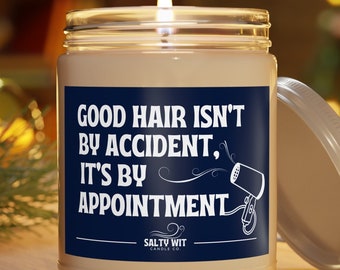 Hairstylist Gift For Hairdresser Candle Salon Owner Gift Cosmetology Graduation Funny Hairstylist Gifts For Hairdresser Birthday Salon Decor