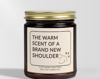 Shoulder Surgery Candle Get Well Soon Gift Box Shoulder Surgery Gifts Surgery Recovery Gift Ideas Rotator Cuff Surgery Get Well Soon Candle