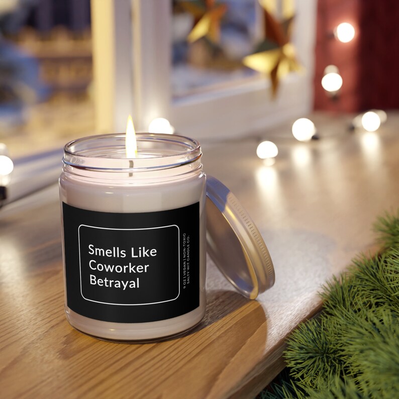 Smells Like Abandonment Candle Moving Away Gift Coworker Leaving Gifts ...