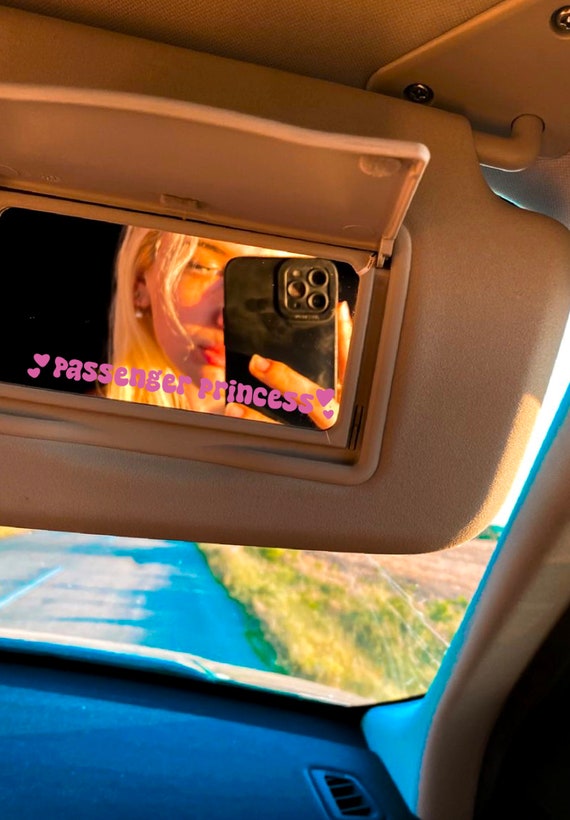 Beifahrer Prinzessin Auto Spiegel Aufkleber Niedlicher Rückspiegel  Aufkleber Geschenk für ihn ihr lustiges süßes Paar Auto - .de