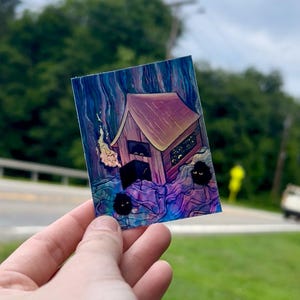 MONSTER HOUSE STICKER (free shipping!)