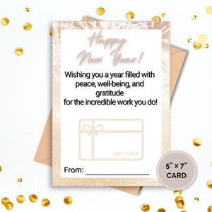 Mental Health Provider Day Gift Card Holder | Therapist Gift | Mental Health Gift | Mental Health Awareness Printable | Psychiatrist Gift