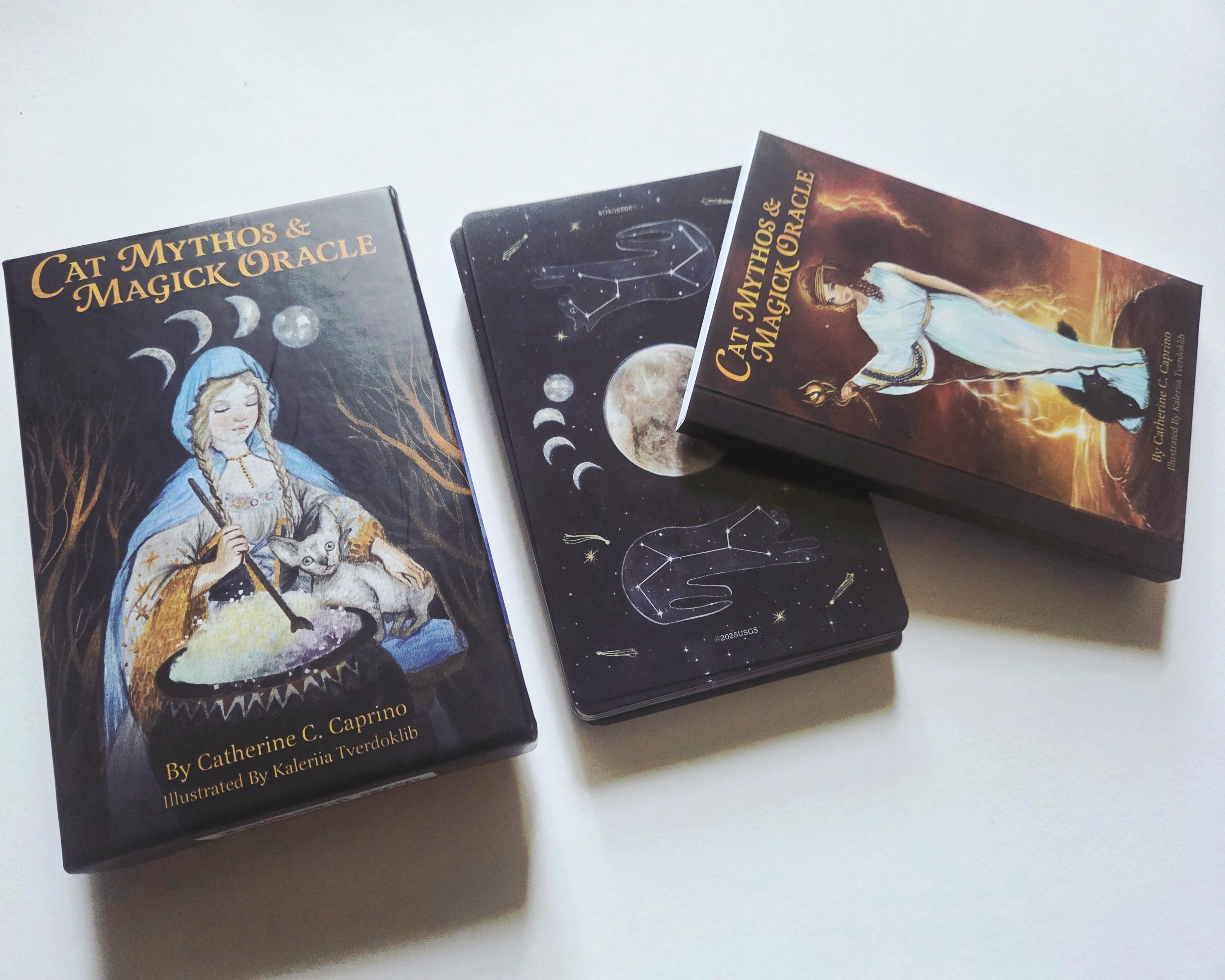 Carys Charismatic Cat キャリーズ チャリスマティック CAT MYSTIC Must-have—cat Mythos & Magick Oracle Deck - Etsy
