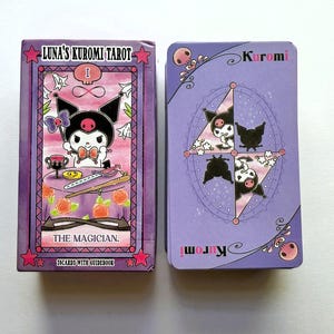 Jeu de tarot Kuromi de Luna Diaboliquement mignon―78 cartes