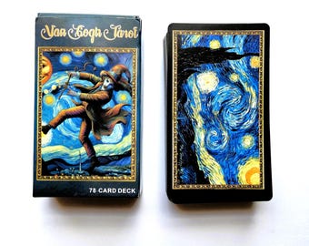 STARRY NIGHT Tarot Deck―Unique―Colorful―Vincent Van Gogh