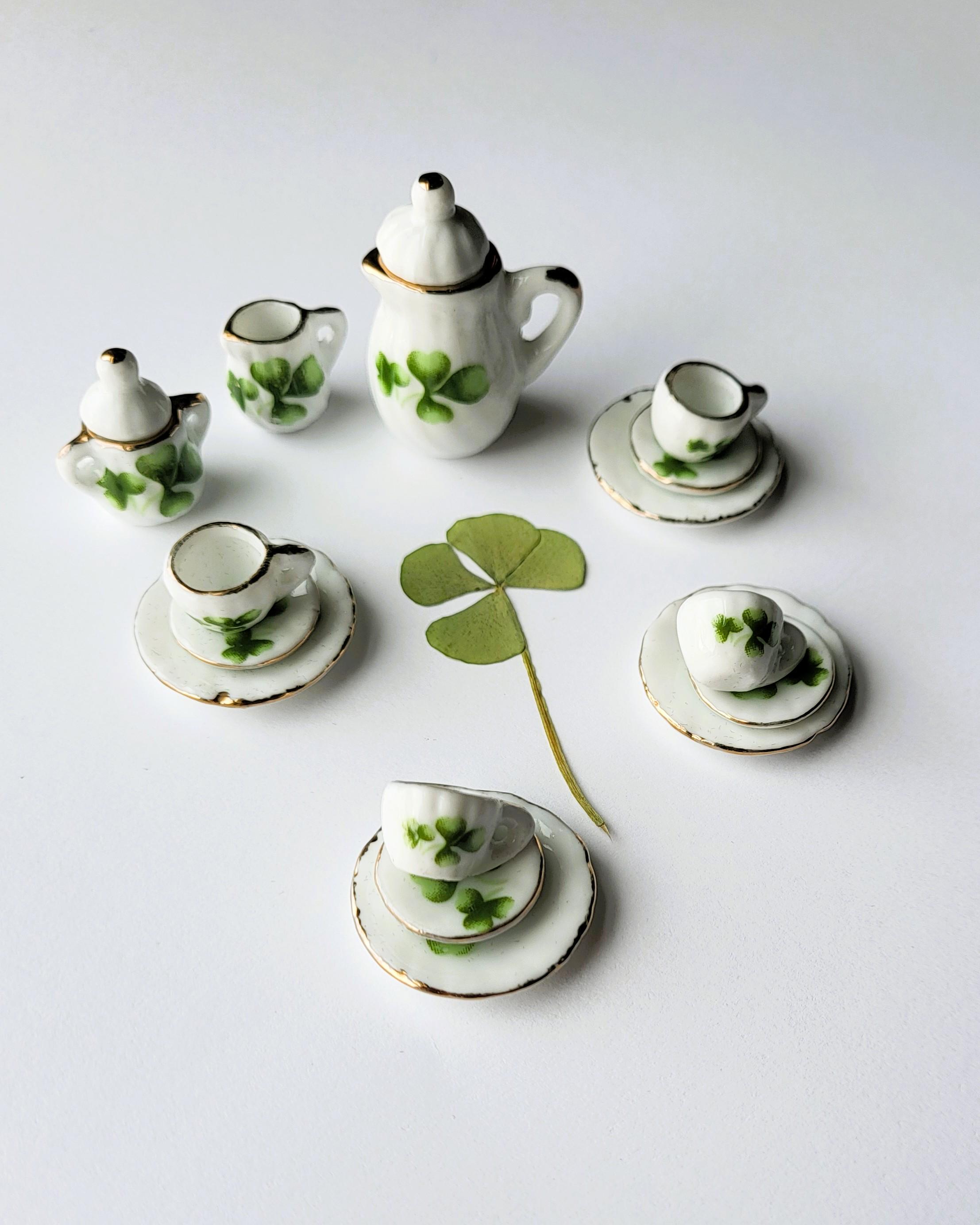 【 Cooper Bros 】クローバーのティーセット 3点 Welcome to ギャラリー虎徹 WEB
