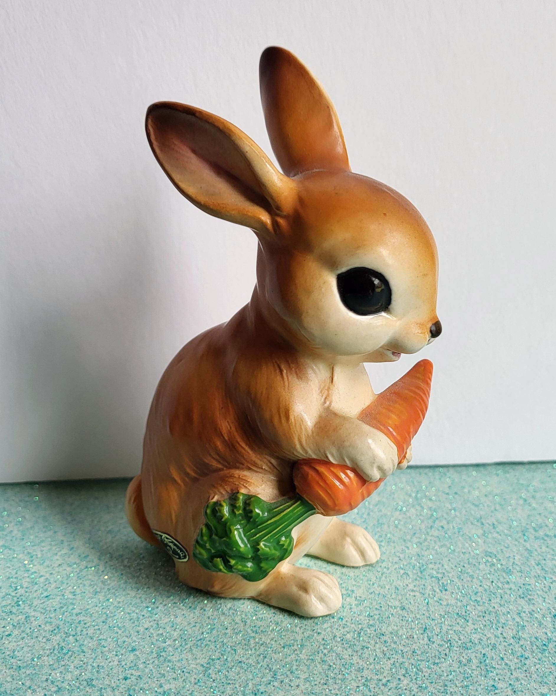Josef Original Bunny Figurine: Hand-painted Vintage Collectible - Etsy