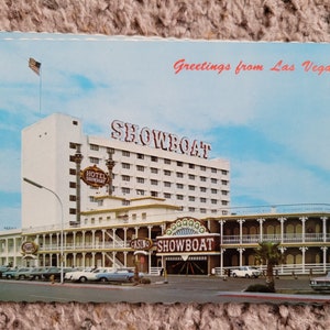 Las Vegas, Nevada Showboat Hotel and Casino postcard