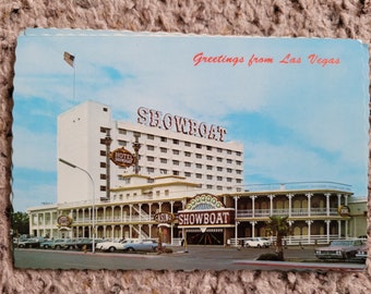 Las Vegas, Nevada Showboat Hotel and Casino postcard
