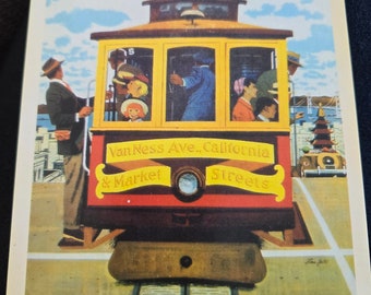 San Francisco United Air Lines postcard