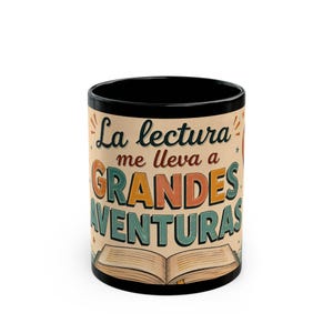 Educational Motivational Mug for Teachers and Children – Original School Gift – Inspiration, Reading and Daily Learning