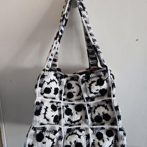 Black Blend Skeleton Tote