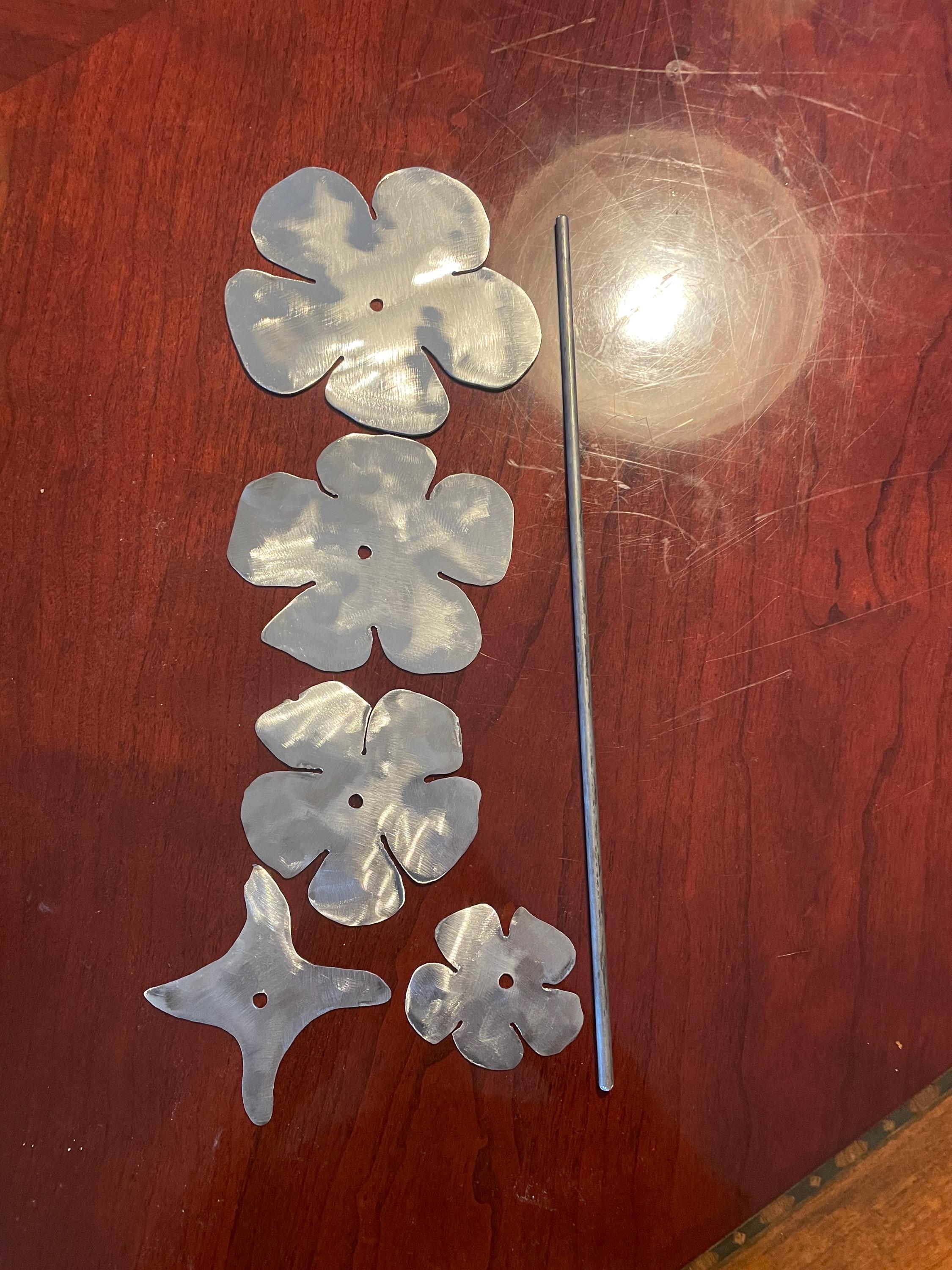DIY Sheet Metal Rose - Etsy