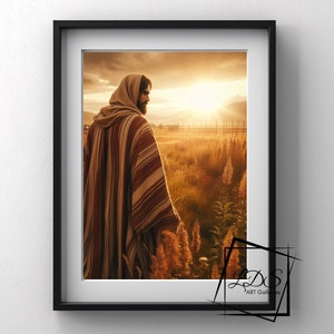 Come Follow Me - Oeuvre d'art de Jésus - Impressions d'art LDS - Art chrétien - Cadeau missionnaire - Art de Jésus le Christ - Art numérique LDS - Jésus-Christ