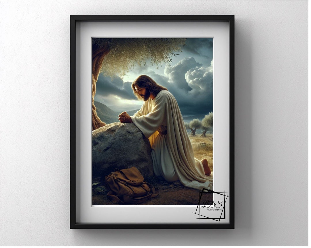 The Atonement Art - Jesus Christ Artwork - Christian Art - Religious ...