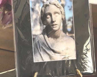 Cemetery Photo Print: 5x7 with 8x10 Matting, Choose Your Scene