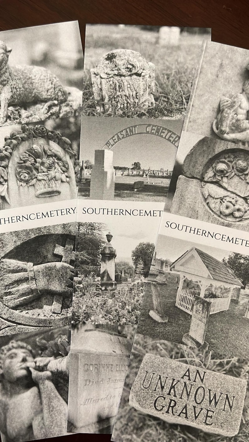 Taphophile Tombstone Tourist Bundle! Guide to Common Cemetery ...