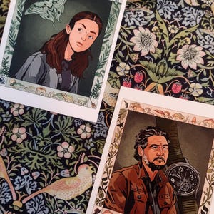 The Last of Us art prints- Ellie, Joel Miller (TLOU Series)