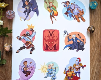 Protectors of the Realm Poster- Critical Role (VM)