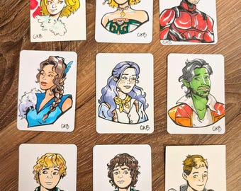 Original Artist Sketch Cards - ACEO Traditional Drawings