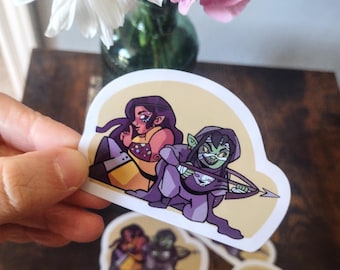 Nott the Brave Sticker - Critical Role (M9)
