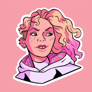 Gwen Stacy Sticker - Across the Spiderverse