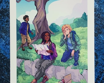 Heroes Quest Poster - Greek Mythology PJO