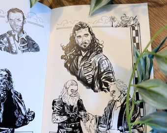 Avast Ye Pirates! - Art Zine I Comic (Physical Version)