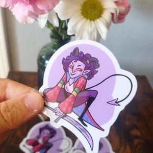Mollymauk Tealeaf Sticker - Critical Role (Mighty Nein)