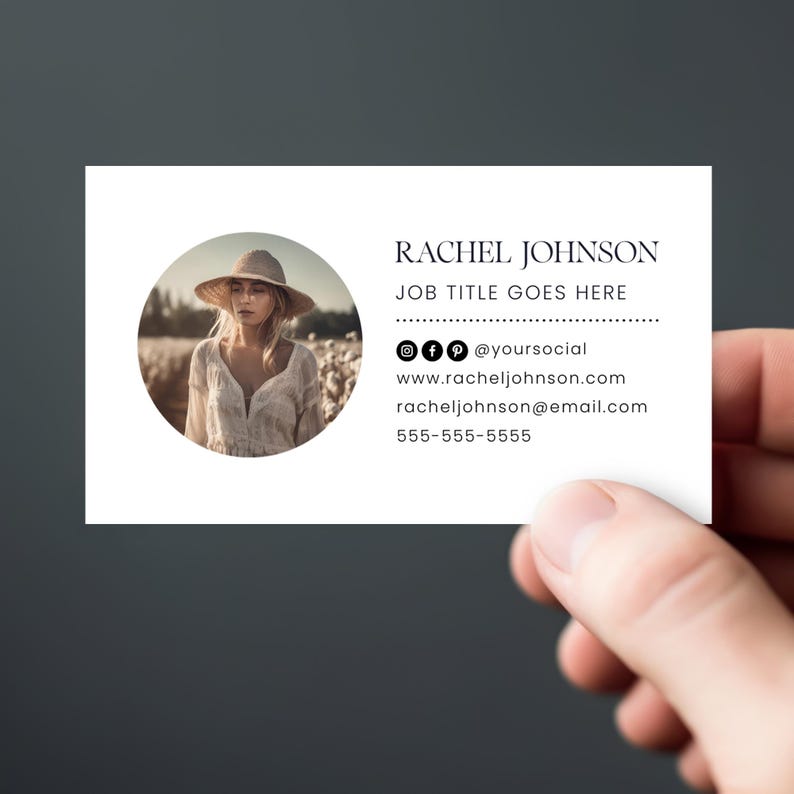 Boho business cards for hairstylists, makeup artists, and beauty salons. Feminine business card with a stylish, double-sided design. Digital printables for instant download and DIY personalization.